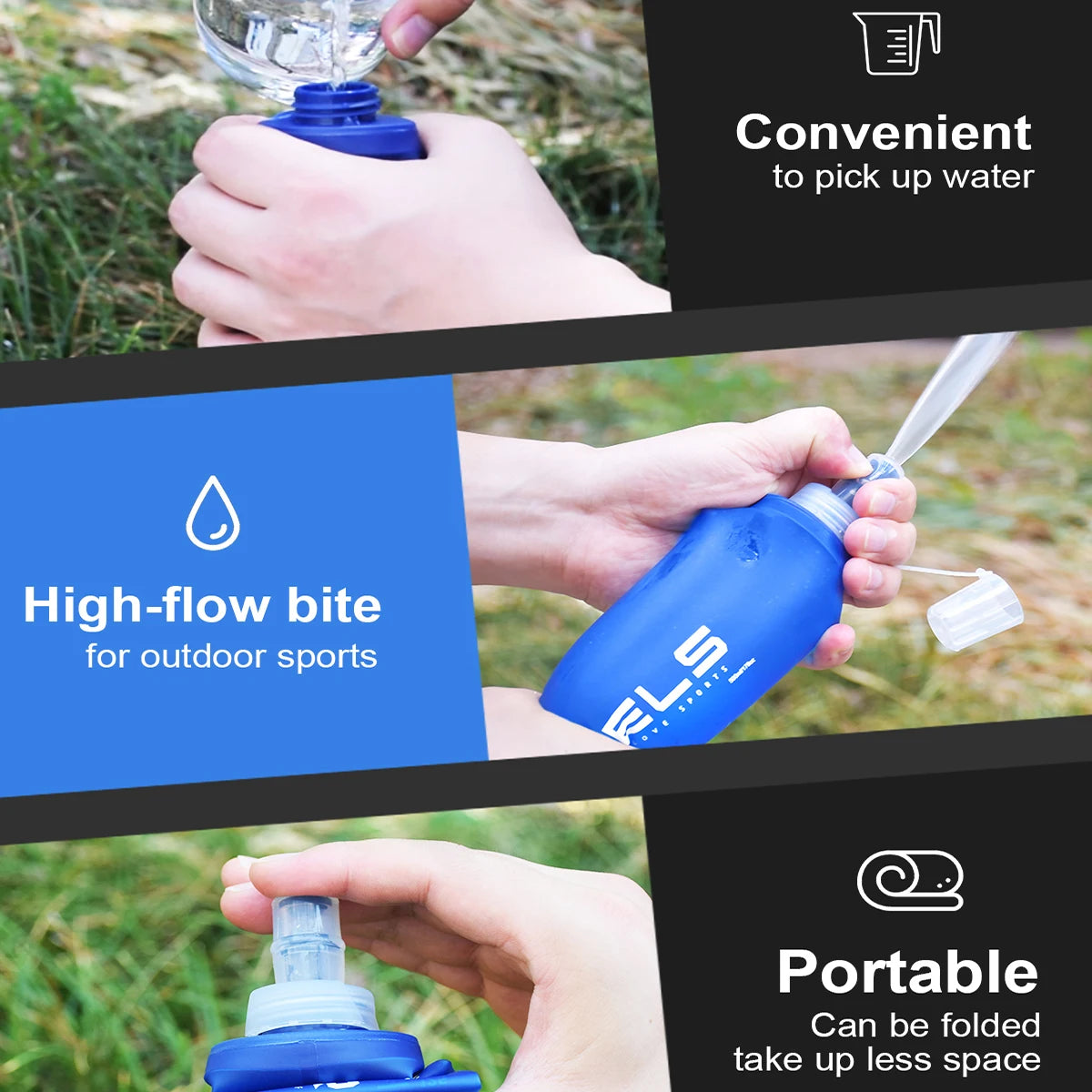 Botella de Silicona Flexible