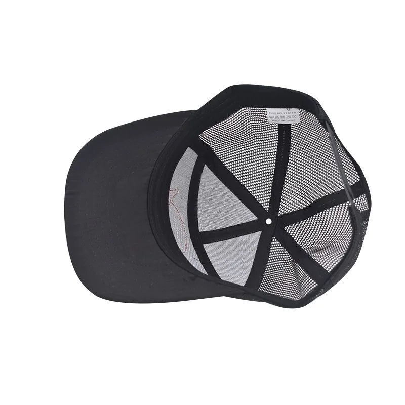 Gorro con malla logo pez