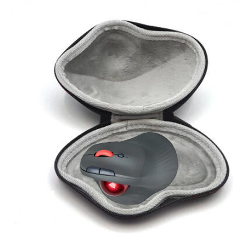 Ratón Trackball inalámbrico Bluetooth JOMAA, ratón Rollerball Vertical, ratones ergonómicos recargables con bolsa para ordenador portátil