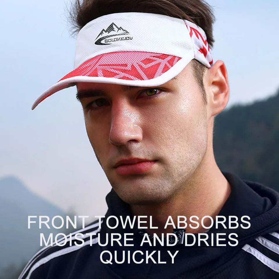 Visera elástica deportiva