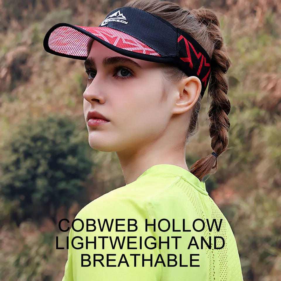 Visera elástica deportiva