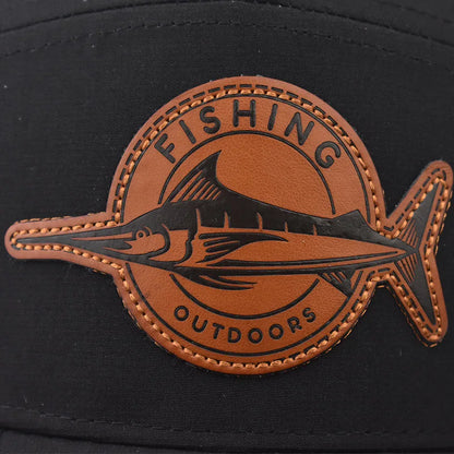 Gorro con malla logo pez