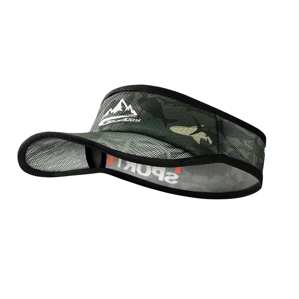 Visera elástica deportiva