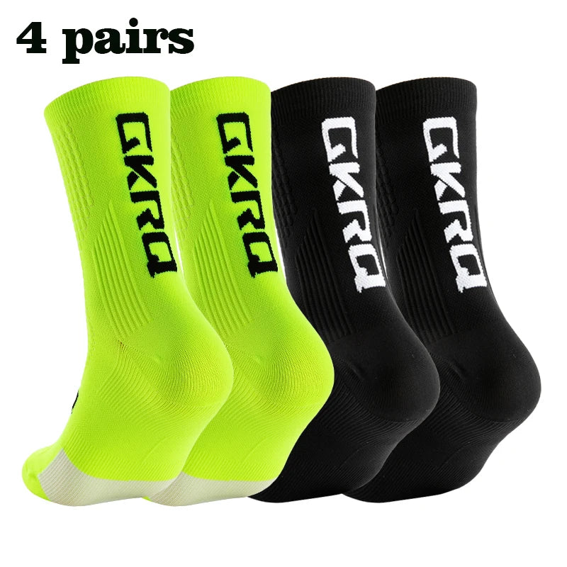 4 Pares de Calcetines Ciclismo