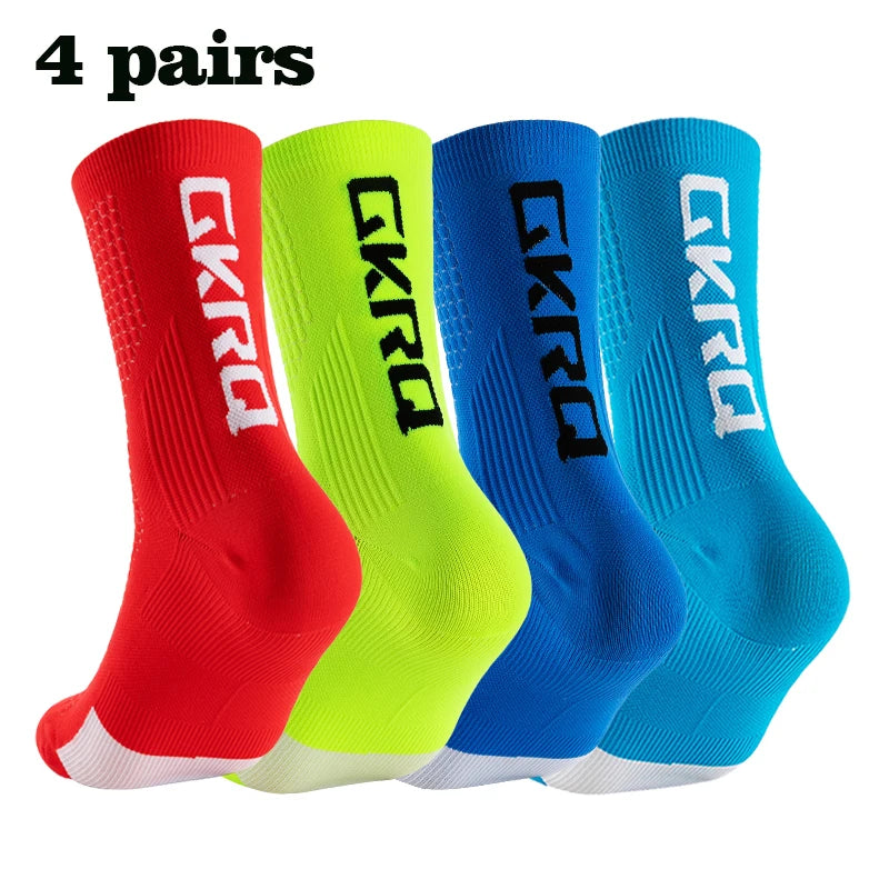 4 Pares de Calcetines Ciclismo
