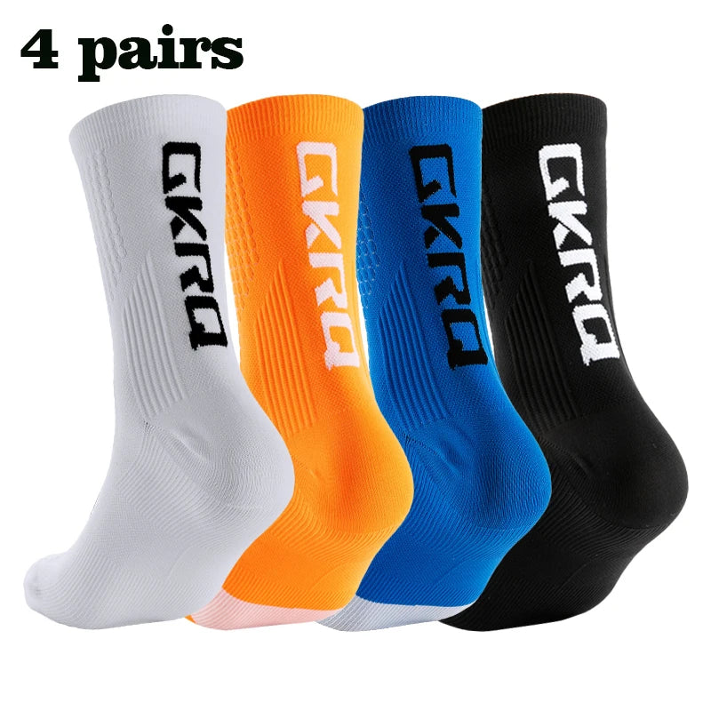 4 Pares de Calcetines Ciclismo