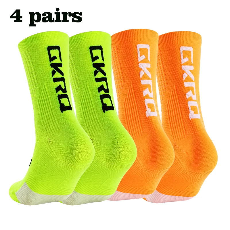 4 Pares de Calcetines Ciclismo