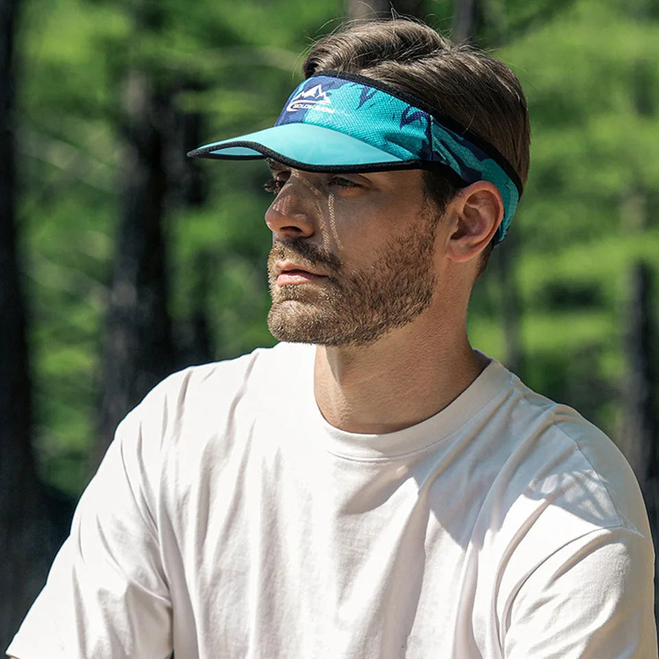 Visera elástica deportiva